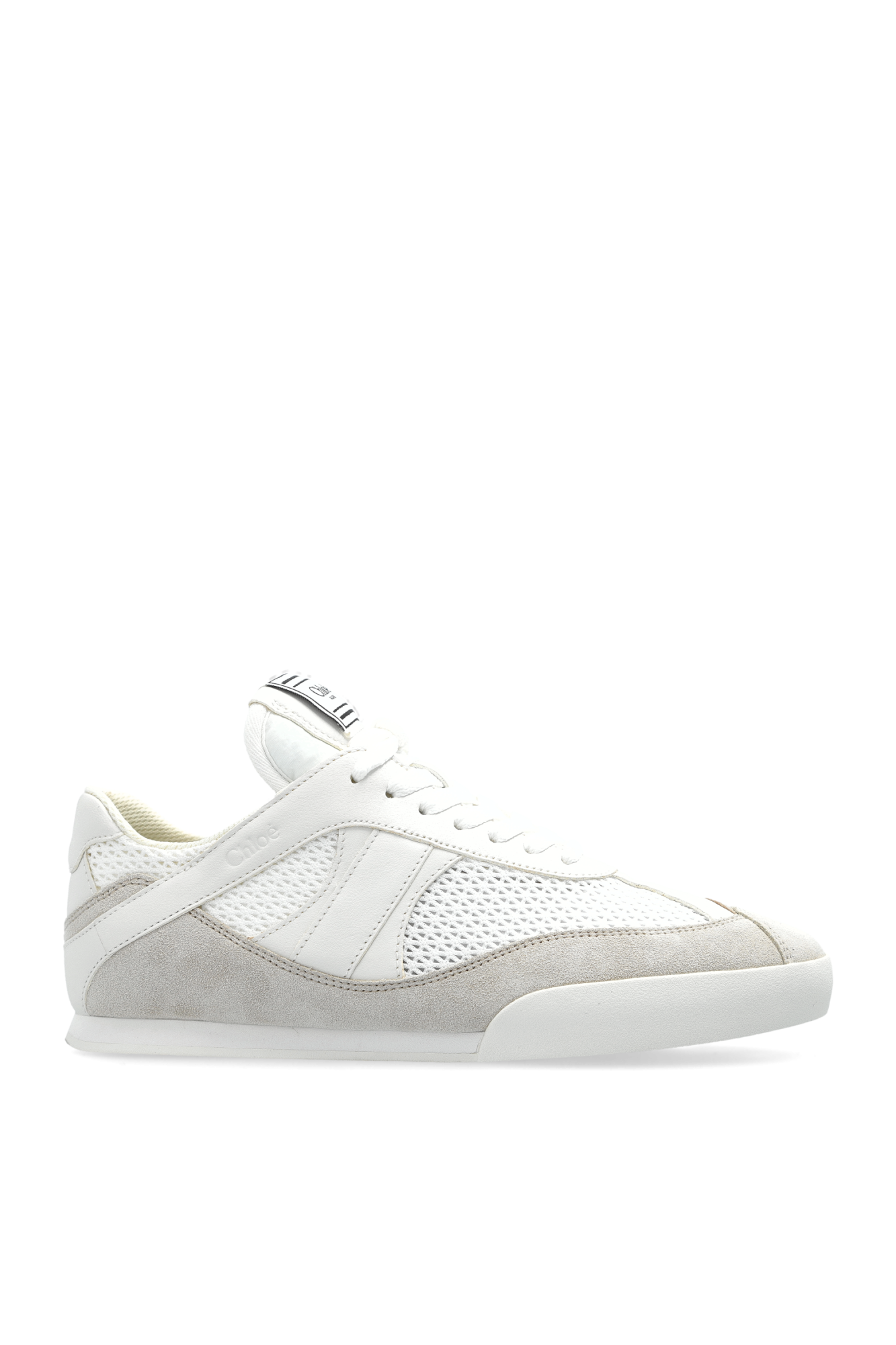 スニーカー Chloe SS25 Sneakers & Slip-On (C23W953GQ 101) Chloe' Lauren Sneakers - White - Women | C23W953GQ101